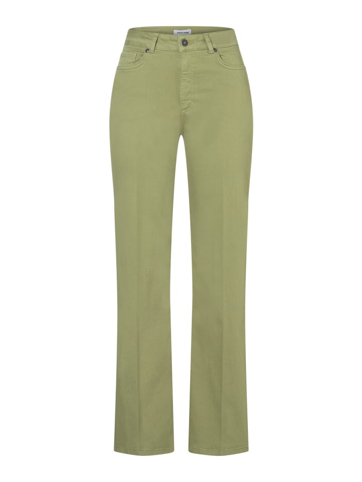 More & More Цветные джинсы с пятью карманами зеленого цвета
More & More Цветные джинсы с пятью карманами зеленого цвета