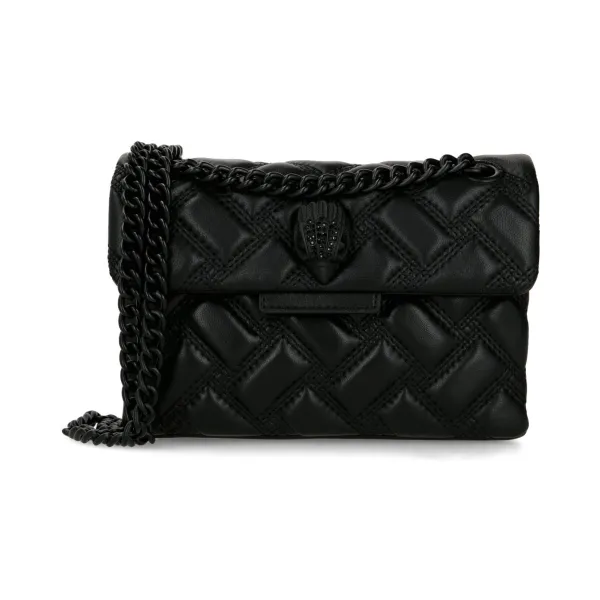 Кожаная сумка-мессенджер Kensington маленького размера Kurt Geiger, черный
Кожаная сумка-мессенджер Kensington маленького размера Kurt Geiger, черный