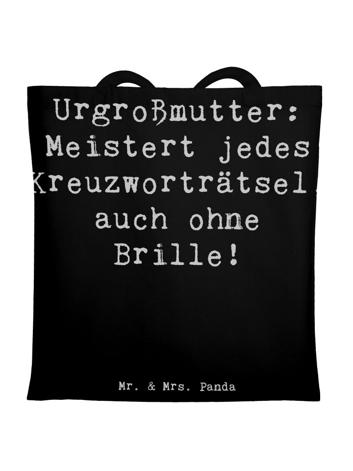 Сумка для переноски Mr & Mrs Panda Urgroßmutter Genie, черный
Сумка для переноски Mr & Mrs Panda Urgroßmutter Genie, черный