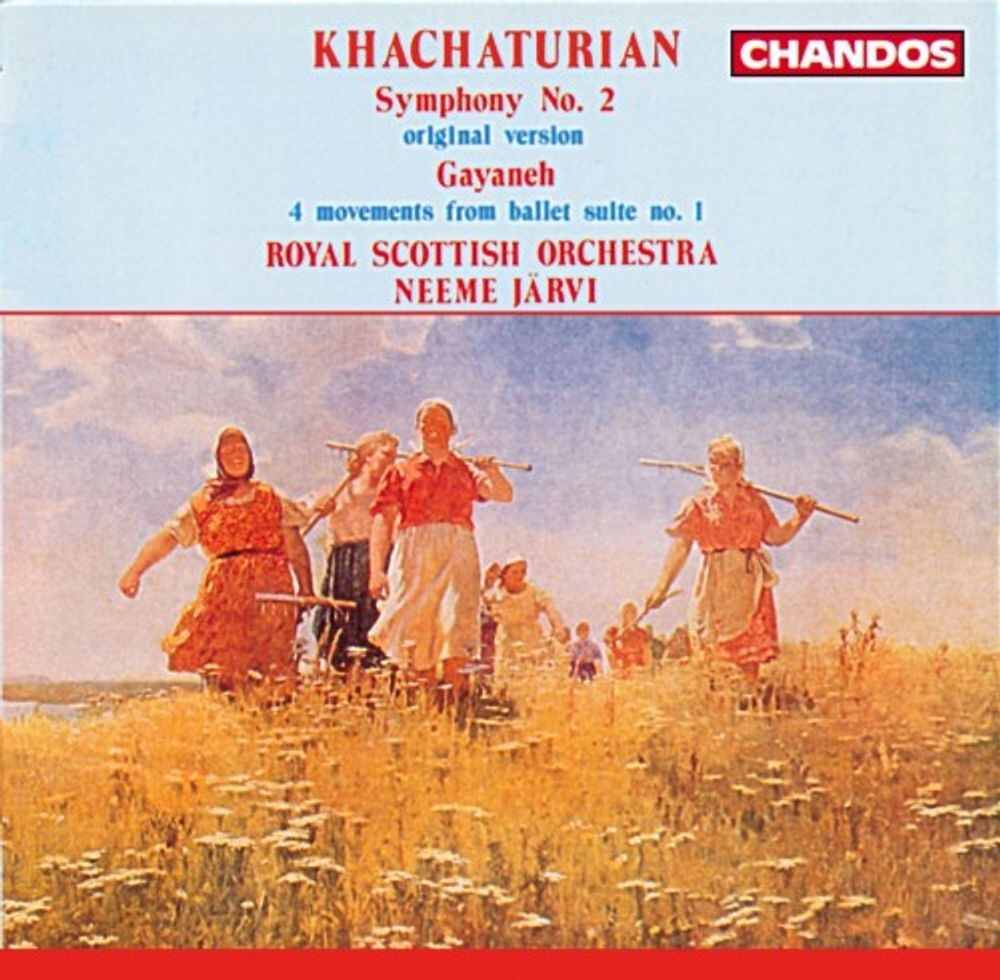 Диск CD Khachturian: Symphony No. 2 / Gayaneh - 4 Movements from Ballet Suite No. 1 - Aram Khachaturian, Royal Scottish National Orchestra, Neeme Järvi
Диск CD Khachturian: Symphony No. 2 / Gayaneh - 4 Movements from Ballet Suite No. 1 - Aram Khachaturian, Royal Scottish National Orchestra, Neeme Järvi