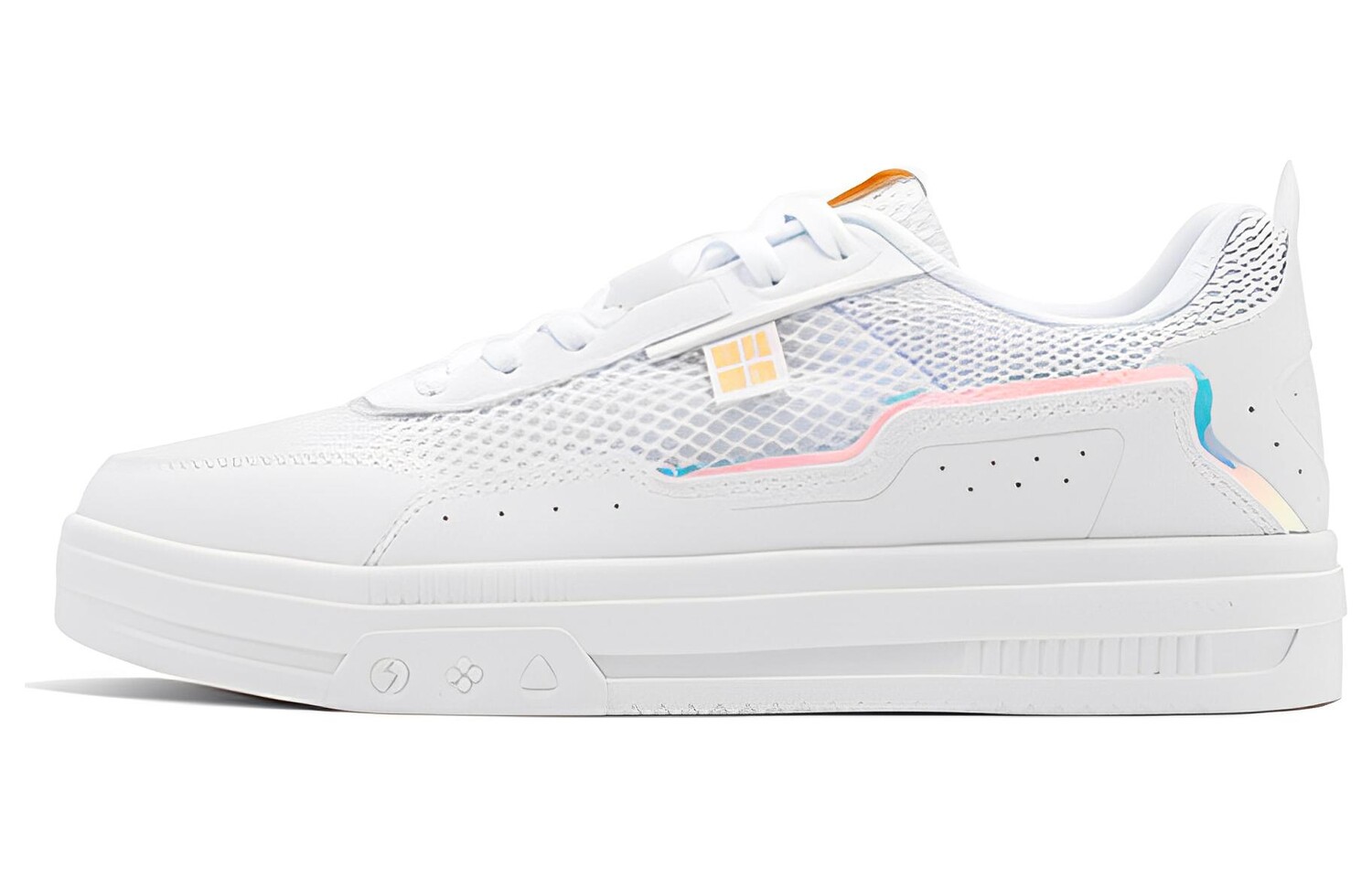 Кеды, скейтборд обувь женская низкая белый/желтый 361°
Кеды, скейтборд обувь женская низкая белый/желтый 361°