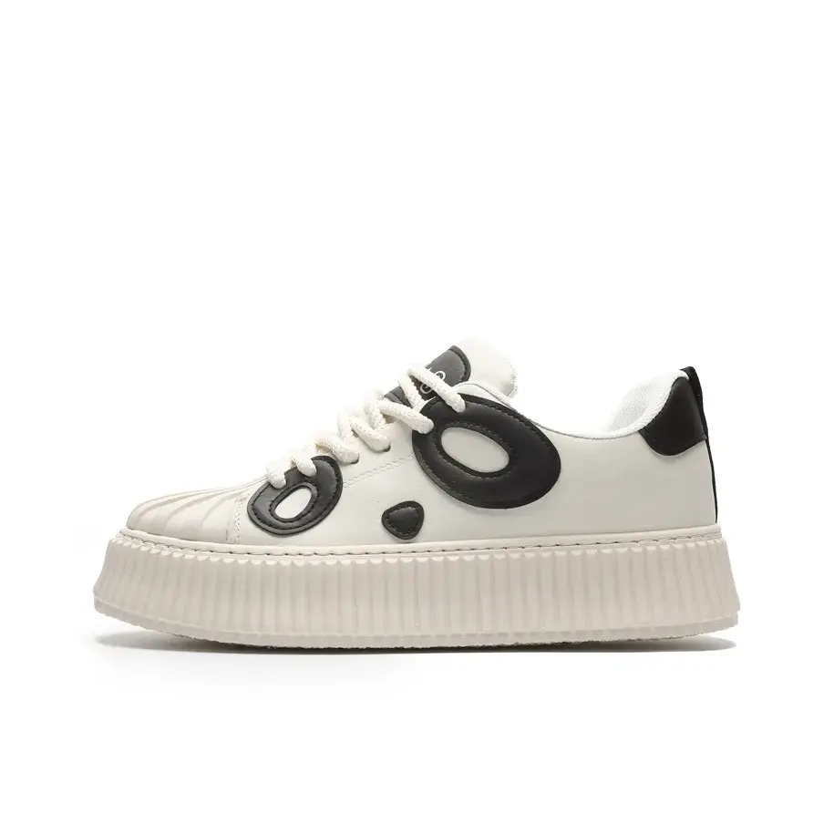 JIETEGONGYANG Низкие скейтерские кроссовки мужские - бежево-черные, цвет Beige Black
JIETEGONGYANG Низкие скейтерские кроссовки мужские - бежево-черные, цвет Beige Black