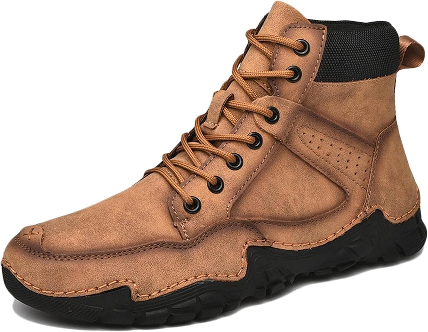 Мужские ботинки Yiozoi с шнуровкой, круглым носком, утепленные, на осень, для походов, коричневый
Мужские ботинки Yiozoi с шнуровкой, круглым носком, утепленные, на осень, для походов, коричневый