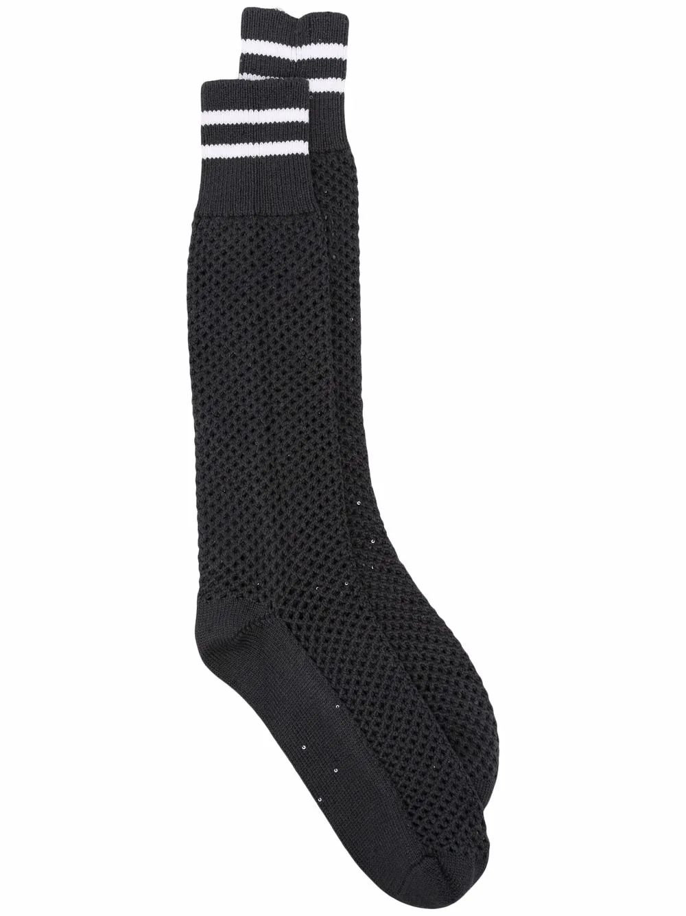 Сетчатые носки с полосками Brunello Cucinelli, серый
Сетчатые носки с полосками Brunello Cucinelli, серый