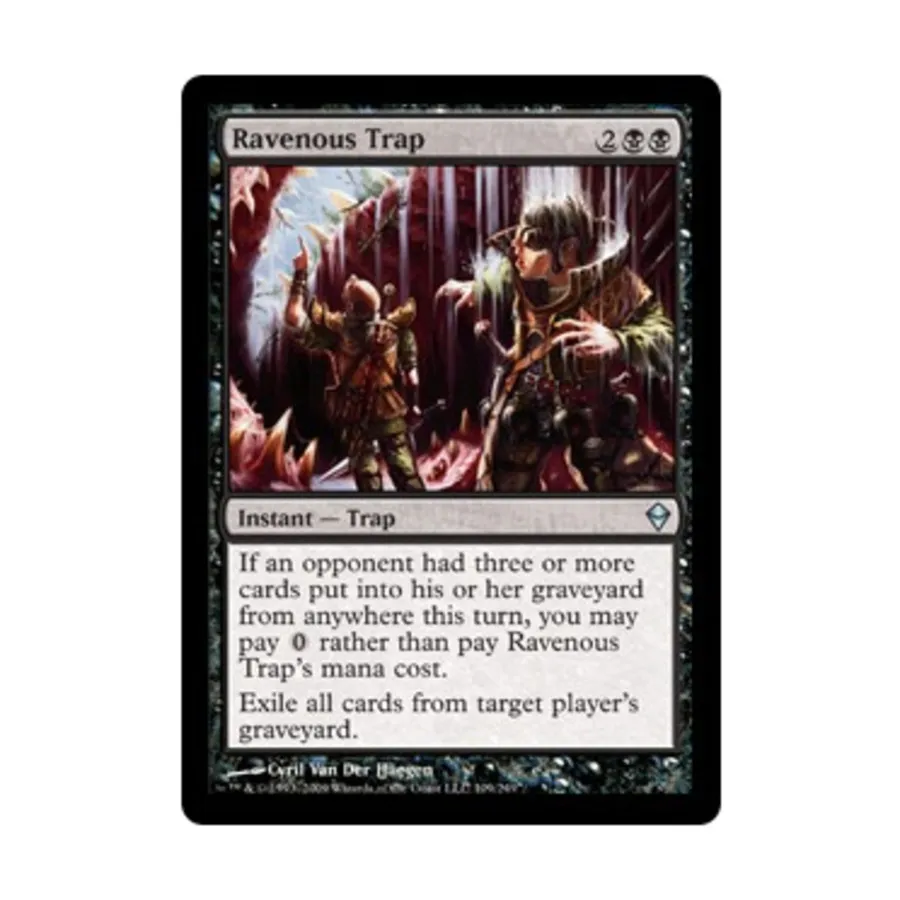 CCG Ненасытная ловушка (U), MTG - Zendikar
CCG Ненасытная ловушка (U), MTG - Zendikar