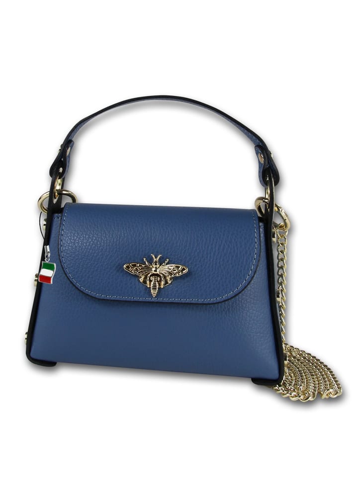 Кожаная сумка через плечо Florence, джинсово-синяя, примерно 19 см Florence
Кожаная сумка через плечо Florence, джинсово-синяя, примерно 19 см Florence