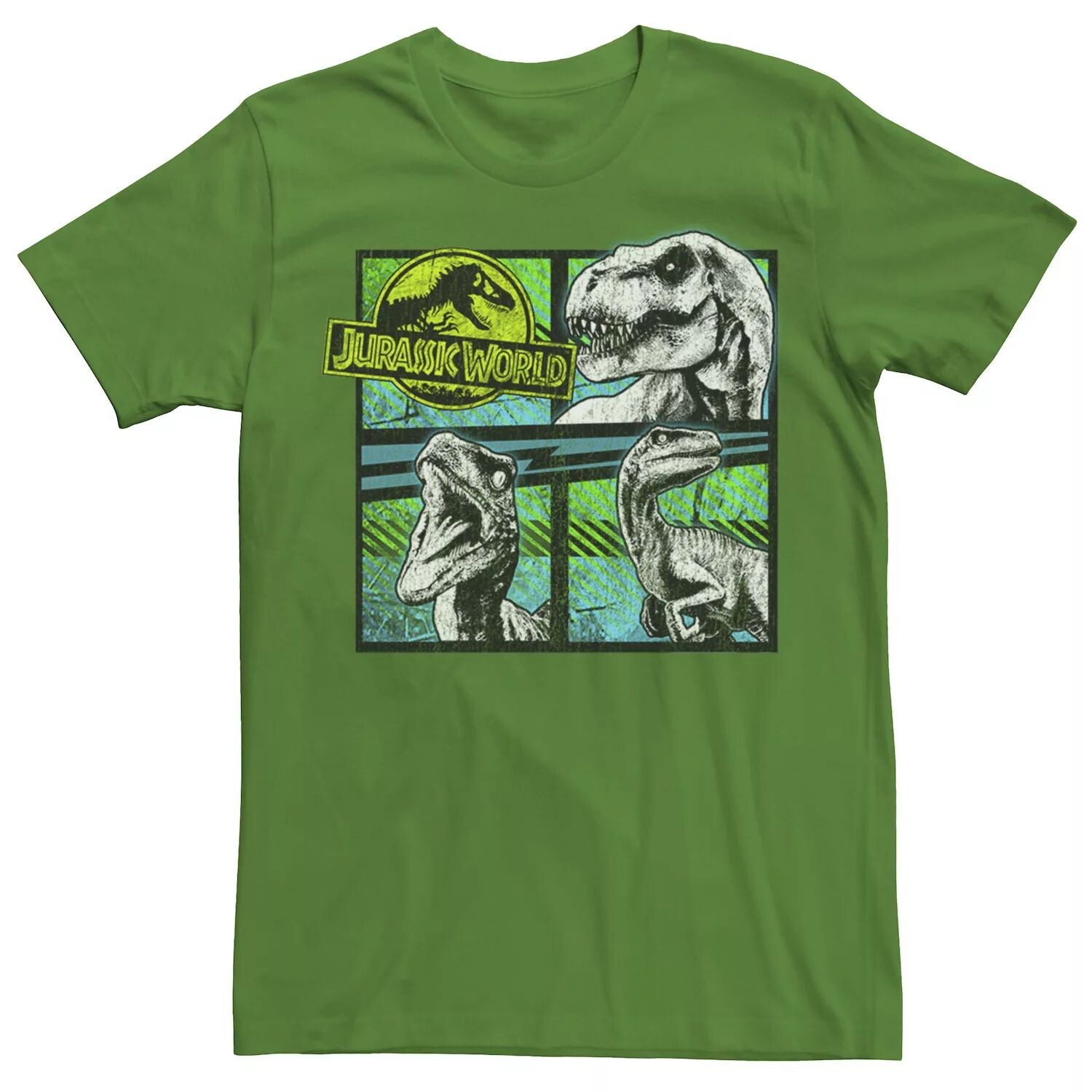 Мужская футболка Jurassic World Dinosaurs Group Of 3 с неоновой графикой Licensed Character
Мужская футболка Jurassic World Dinosaurs Group Of 3 с неоновой графикой Licensed Character