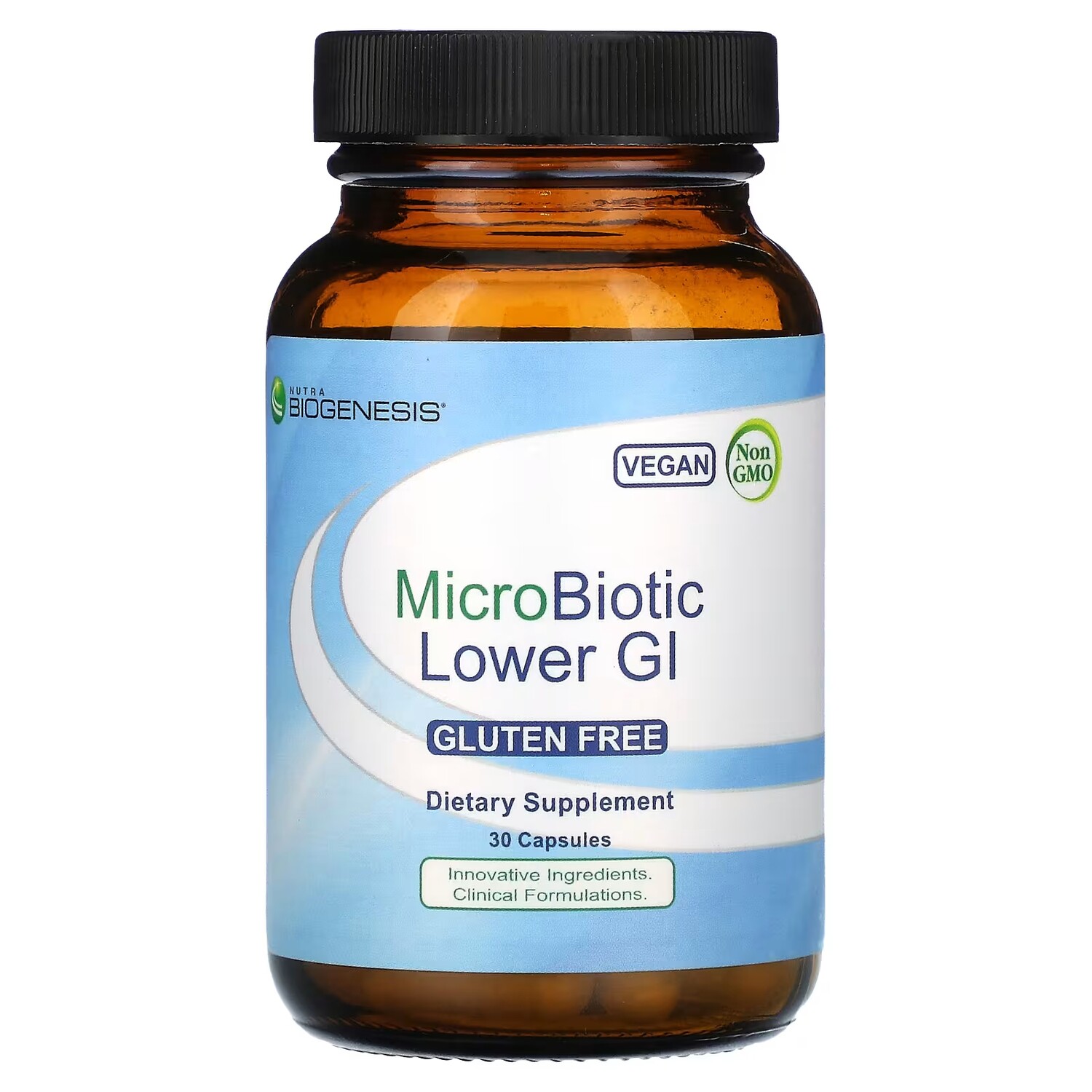 Nutra BioGenesis MicroBiotic для нижнего гликемического индекса, 30 капсул
Nutra BioGenesis MicroBiotic для нижнего гликемического индекса, 30 капсул
