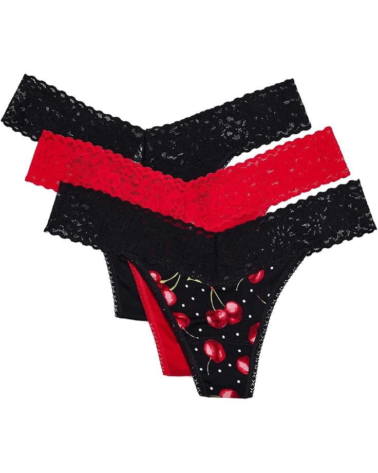 Женские стринги Hanky Panky Dreamease Original Rise 3 шт, Black/Cherry Bomb/Red
Женские стринги Hanky Panky Dreamease Original Rise 3 шт, Black/Cherry Bomb/Red