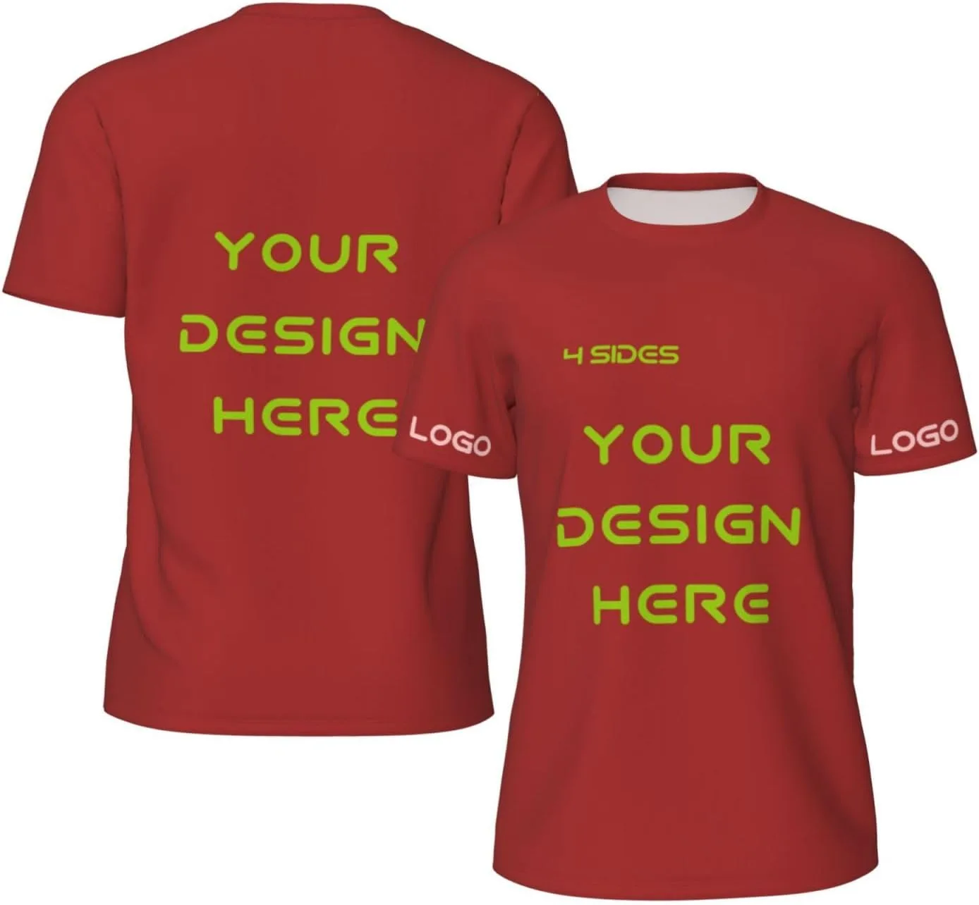 Футболка Custom с логотипом и текстом на 4 сторонах
Футболка Custom с логотипом и текстом на 4 сторонах