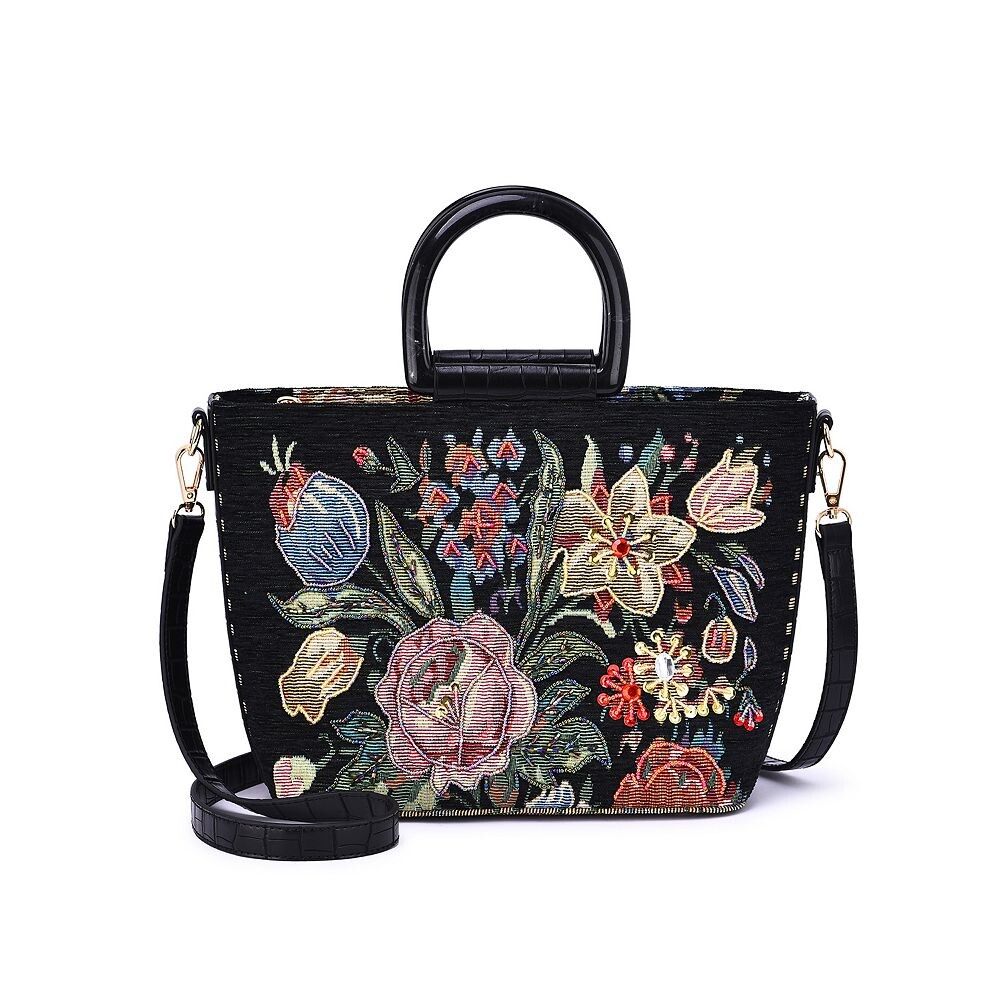 Сумка через плечо Mellow World Daphne с вышивкой вручную, черный
Сумка через плечо Mellow World Daphne с вышивкой вручную, черный