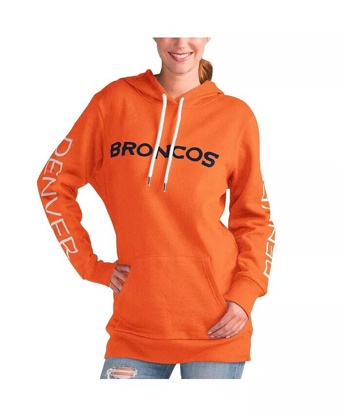 Женская оранжевая толстовка с капюшоном Denver Broncos Extra Inning G-III 4Her by Carl Banks
Женская оранжевая толстовка с капюшоном Denver Broncos Extra Inning G-III 4Her by Carl Banks