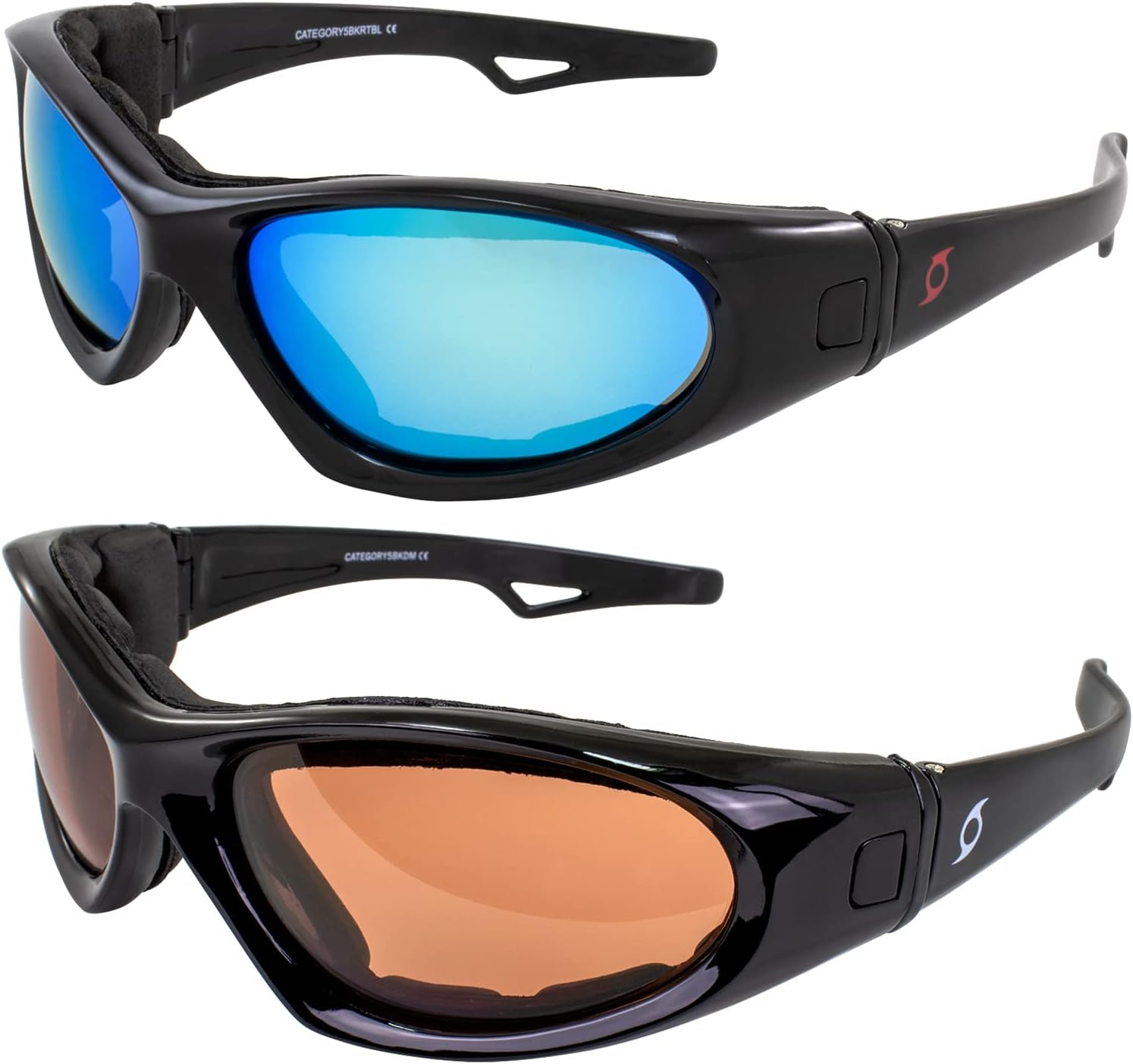 Солнцезащитные очки Hurricane Eyewear Category 5 для водных лыж и гидроциклов, гибридные, 2 пары, черная оправа с синими зеркальными и зеркальными линзами, Black-blue/Driving Mirror
Солнцезащитные очки Hurricane Eyewear Category 5 для водных лыж и гидроциклов, гибридные, 2 пары, черная оправа с синими зеркальными и зеркальными линзами, Black-blue/Driving Mirror