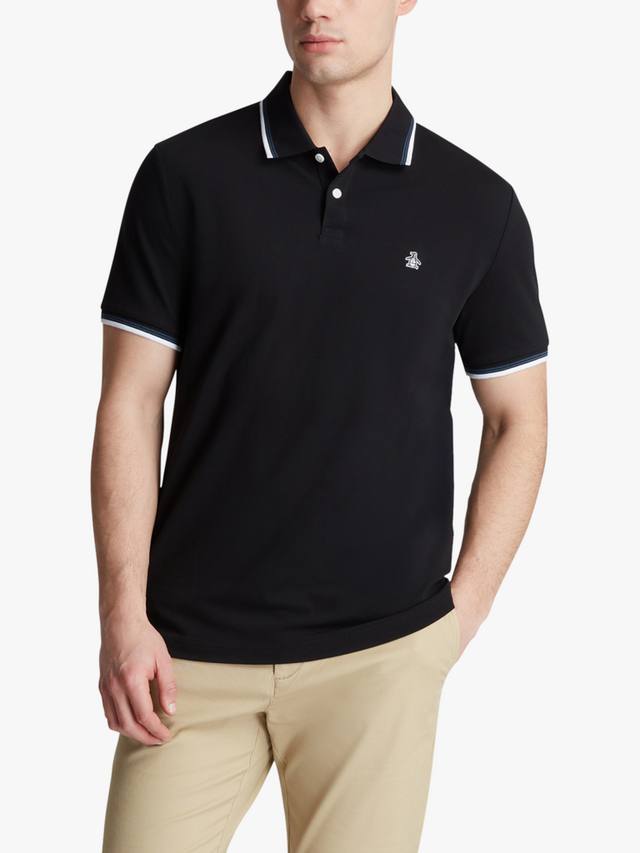 Хлопковая поло с контрастной отделкой Original Penguin, True Black
Хлопковая поло с контрастной отделкой Original Penguin, True Black