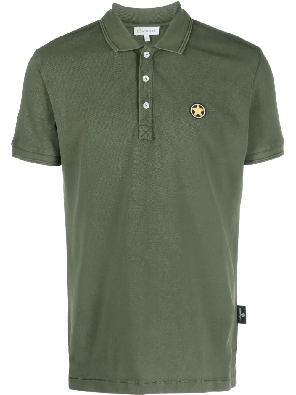 Рубашка поло с нашивкой-логотипом Star Point, зеленый
Рубашка поло с нашивкой-логотипом Star Point, зеленый