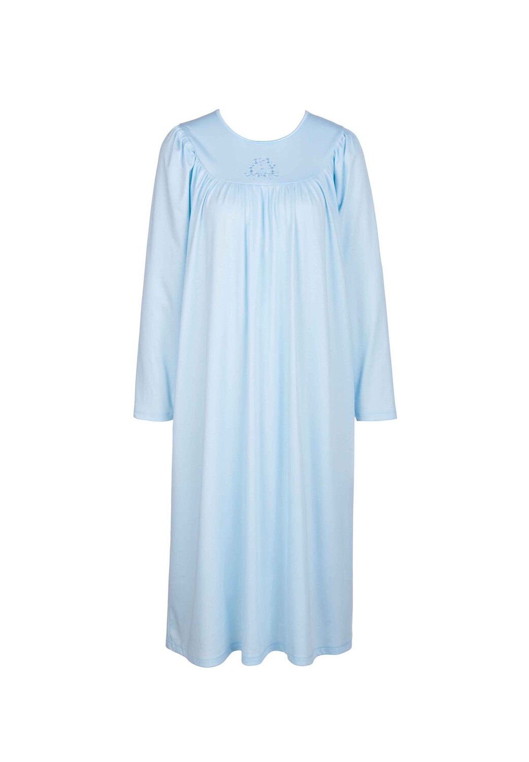 Женская ночная рубашка с длинными рукавами, длина 110 см, мягкий хлопок CALIDA, светло-голубой
Женская ночная рубашка с длинными рукавами, длина 110 см, мягкий хлопок CALIDA, светло-голубой