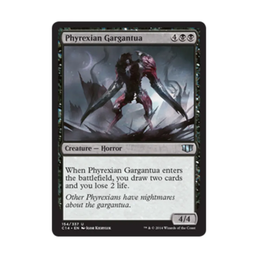 CCG Фирексийский Гаргантюа (U), MTG - Commander 2014
CCG Фирексийский Гаргантюа (U), MTG - Commander 2014