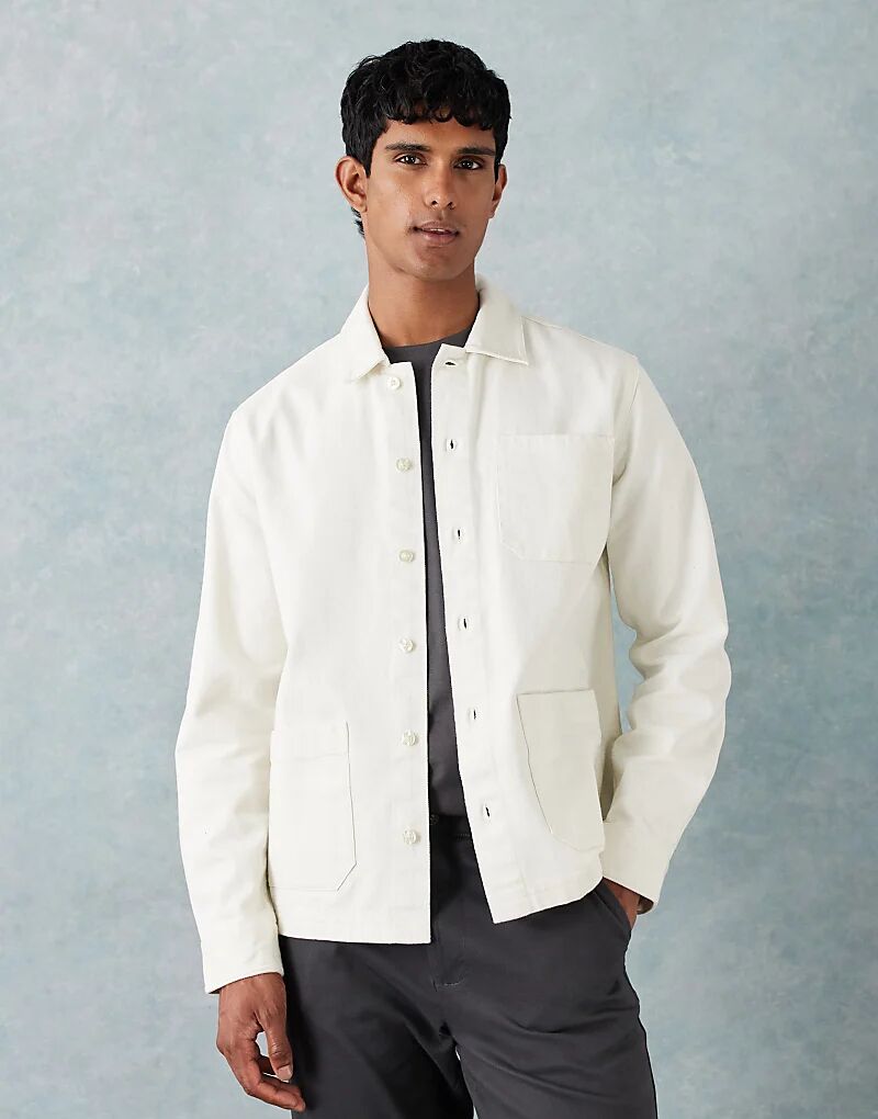 Рубашка из твила New Look цвета «кремовый»
Рубашка из твила New Look цвета «кремовый»