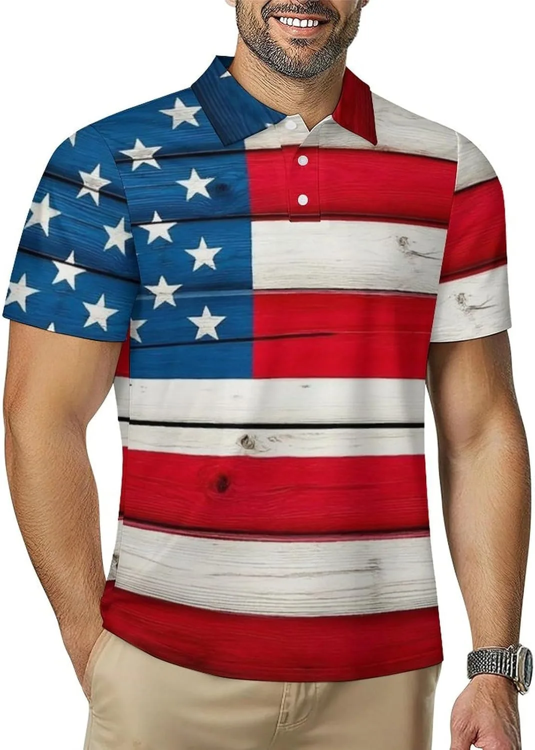 Мужская футболка-поло Casual Button с влагоотводящим эффектом Meaudiwes
Мужская футболка-поло Casual Button с влагоотводящим эффектом Meaudiwes