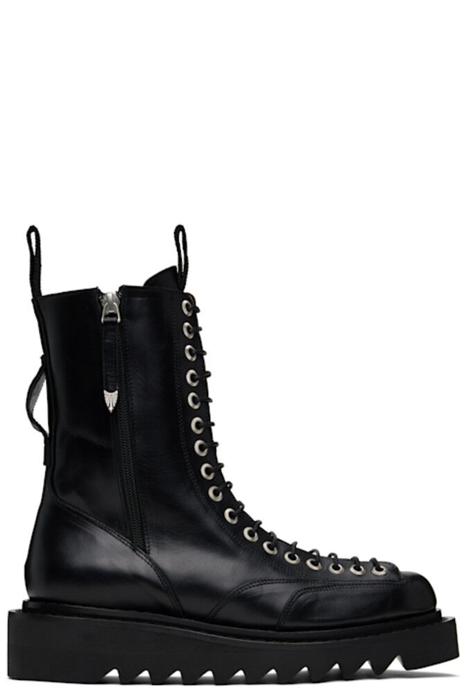 Черные кожаные сапоги Toga Virilis
Черные кожаные сапоги Toga Virilis