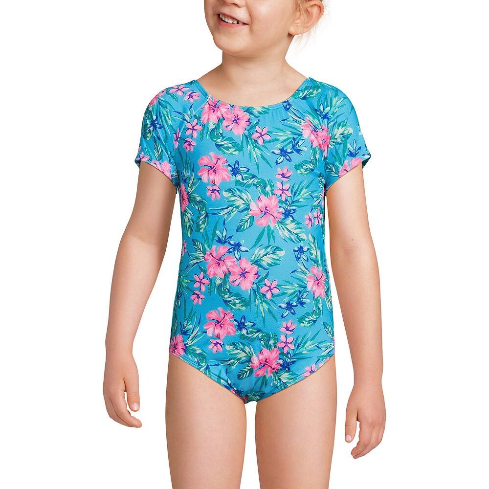 Цельный купальник Lands' End с рукавами и бантом на спине для девочек от 2 до 16 лет, цвет Turquoise Floral
Цельный купальник Lands' End с рукавами и бантом на спине для девочек от 2 до 16 лет, цвет Turquoise Floral