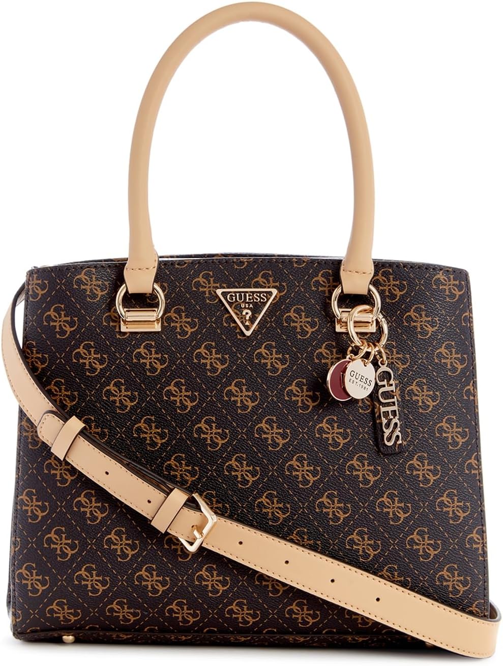 GUESS женская сумка Noelle Girlfriend, Brown Logo
GUESS женская сумка Noelle Girlfriend, Brown Logo