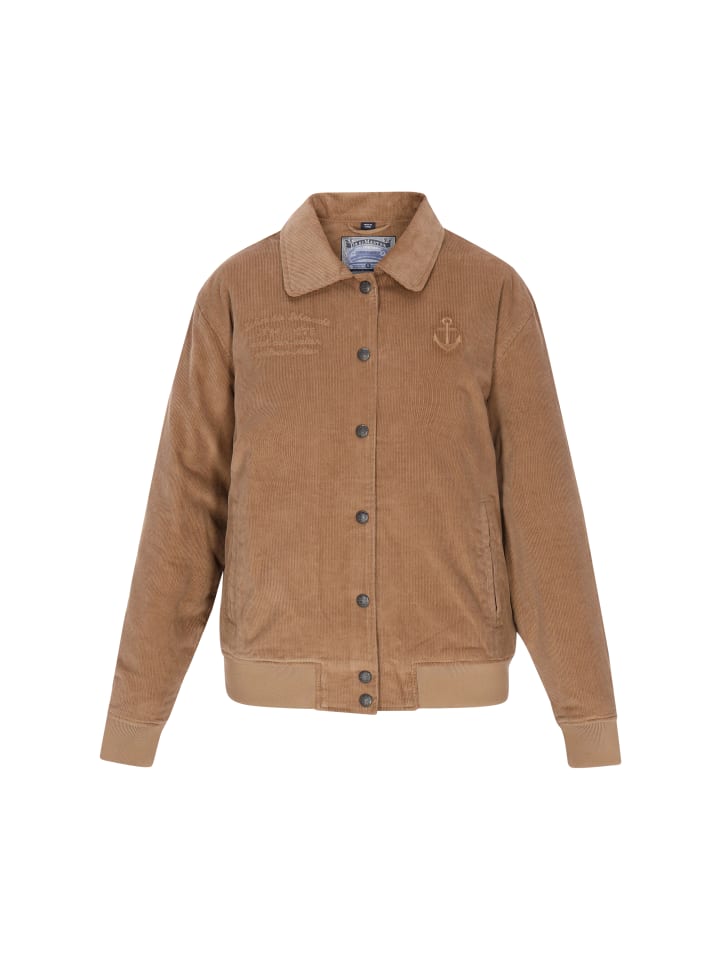 Женская куртка темно-бежевого цвета DreiMaster Vintage
Женская куртка темно-бежевого цвета DreiMaster Vintage