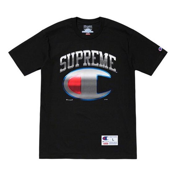 Футболка ss19 x champion chrome ss top tee Supreme, черный
Футболка ss19 x champion chrome ss top tee Supreme, черный