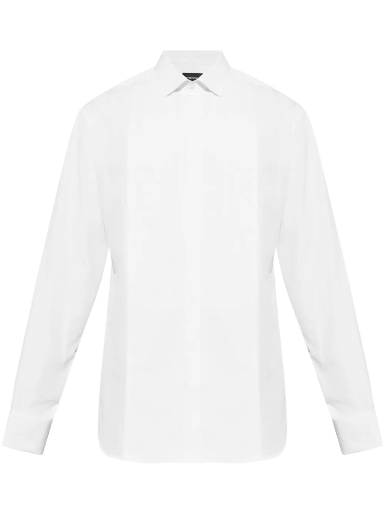 Хлопковая рубашка Emporio Armani, белый
Хлопковая рубашка Emporio Armani, белый