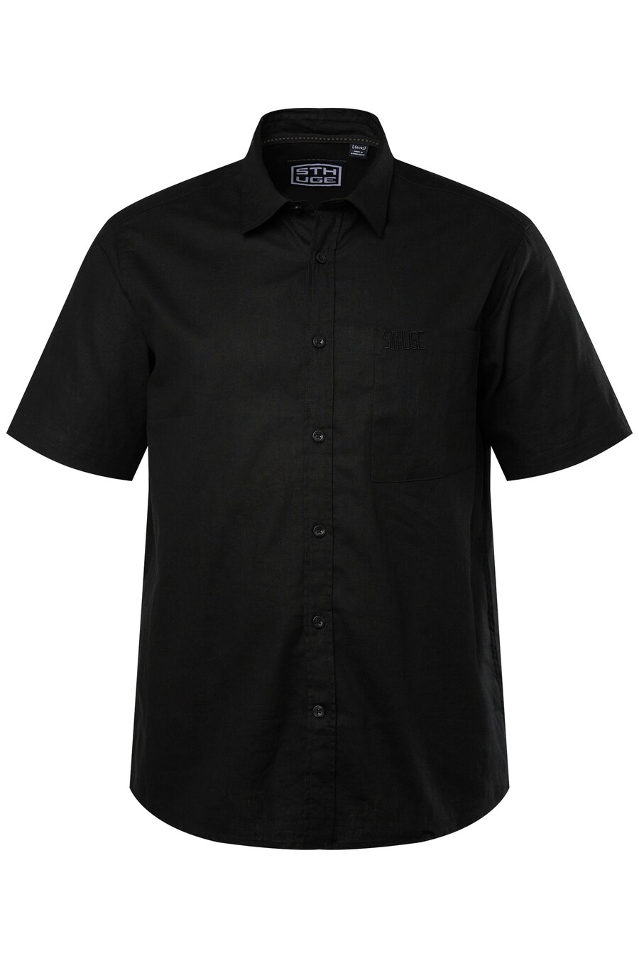 Рубашка на пуговицах классического кроя STHUGE, черный
Рубашка на пуговицах классического кроя STHUGE, черный