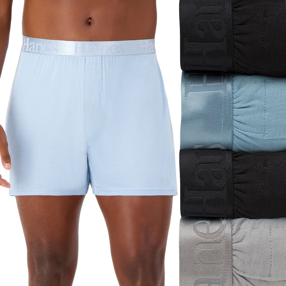 Мужские боксеры мягкой вязки Hanes Originals Ultimate Super, набор из 3 шт. + 1 бонусный набор, цвет Assorted
Мужские боксеры мягкой вязки Hanes Originals Ultimate Super, набор из 3 шт. + 1 бонусный набор, цвет Assorted