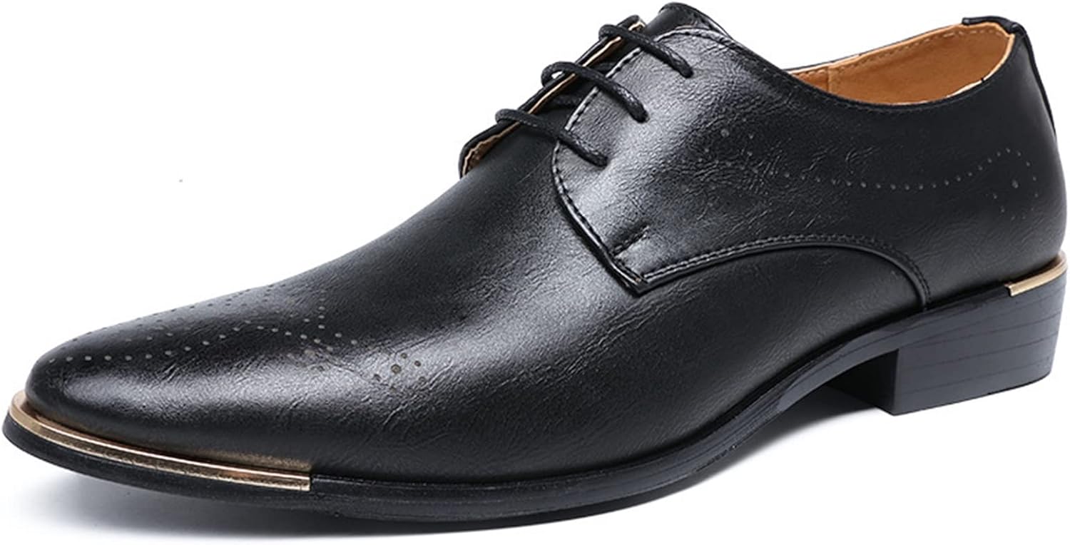 Мужские оксфорды с шнуровкой, круглый носок, дерби с крыльями, из веганской кожи, с противоскользящей резиновой подошвой, для вечеринок Xjsdjhount, черный
Мужские оксфорды с шнуровкой, круглый носок, дерби с крыльями, из веганской кожи, с противоскользящей резиновой подошвой, для вечеринок Xjsdjhount, черный