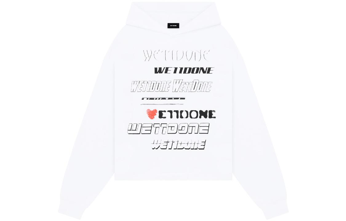 WE11DONE Свитшот унисекс белый SS23
WE11DONE Свитшот унисекс белый SS23