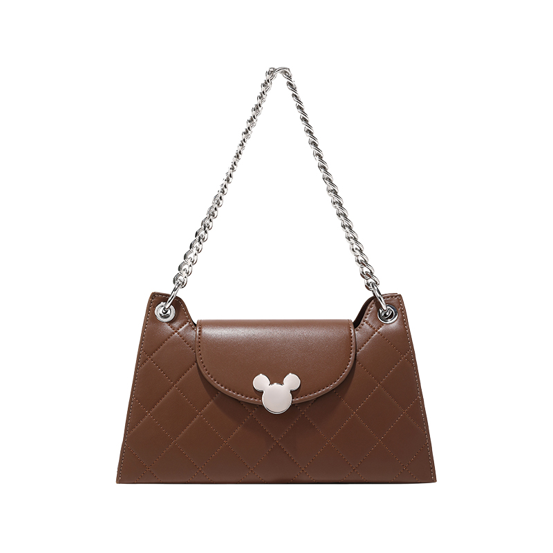 Disney Микки серия Плечевая сумка средний размер женская черная, Brown
Disney Микки серия Плечевая сумка средний размер женская черная, Brown