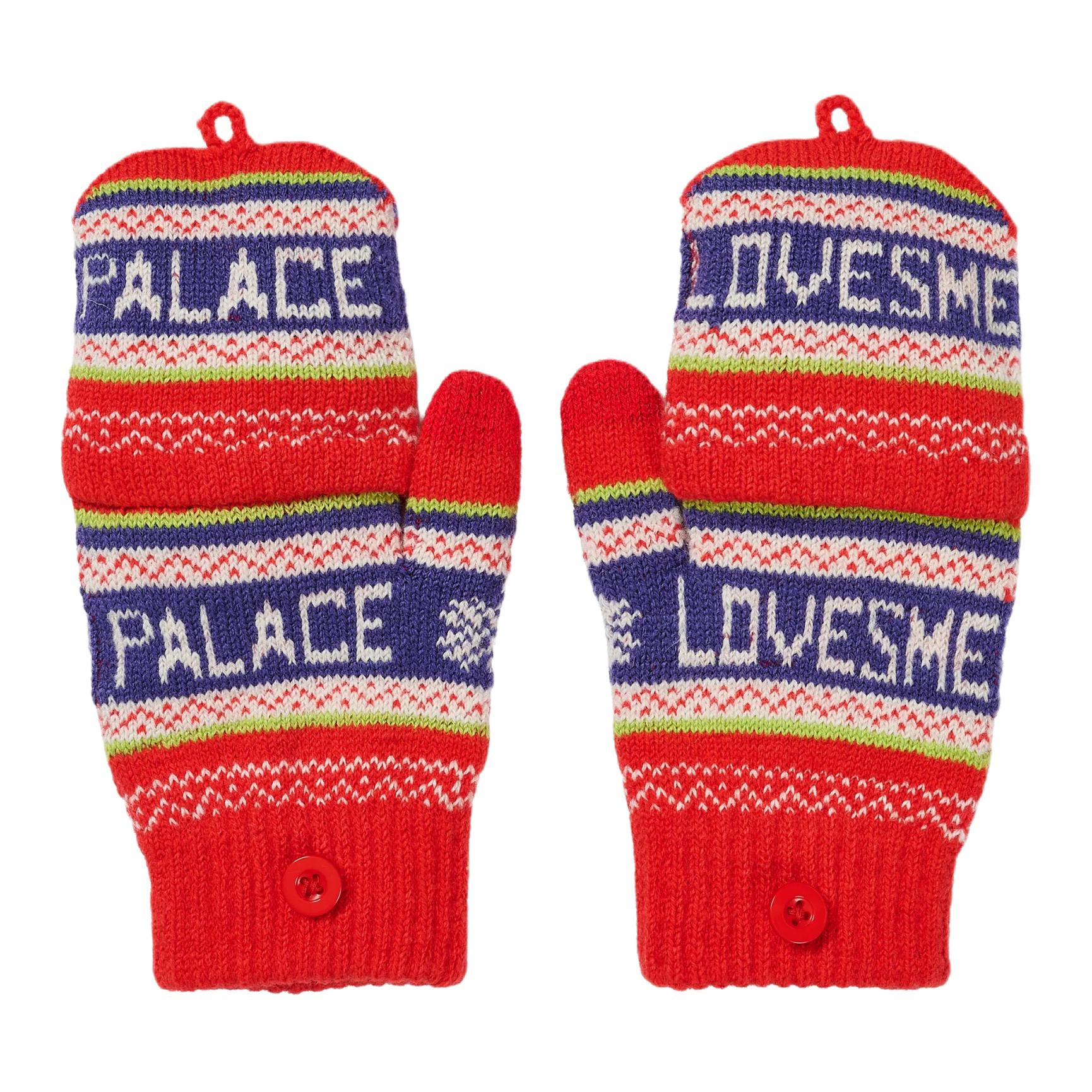 Palace Акриловые вязаные перчатки унисекс, красные
Palace Акриловые вязаные перчатки унисекс, красные