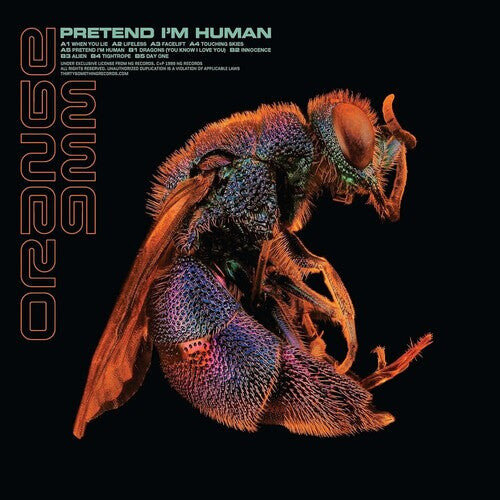 Виниловая пластинка Orange 9mm: Pretend I'm Human - 180gm Colored Vinyl w/ Etched B-side
Виниловая пластинка Orange 9mm: Pretend I'm Human - 180gm Colored Vinyl w/ Etched B-side