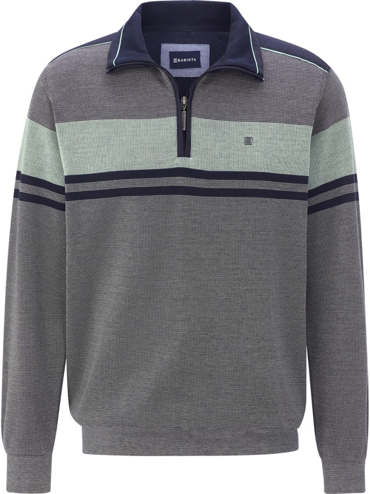 Толстовка BABISTA, цвет blau melange 
Толстовка BABISTA, цвет blau melange