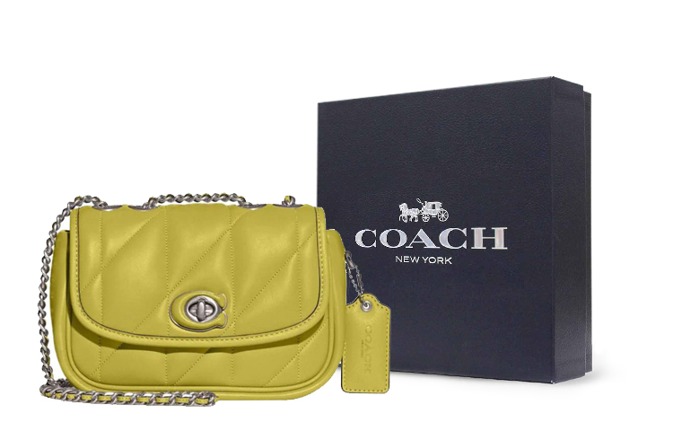 COACH Мягкая кожаная сумка через плечо
COACH Мягкая кожаная сумка через плечо