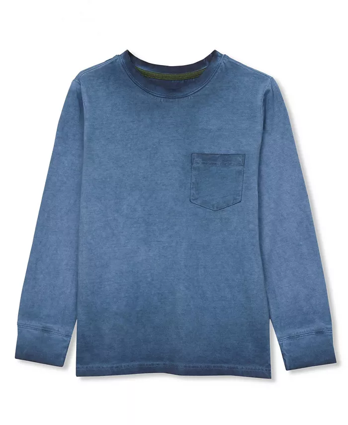 Рубашка для мальчиков с длинным рукавом и карманом Lands' End, синий
Рубашка для мальчиков с длинным рукавом и карманом Lands' End, синий