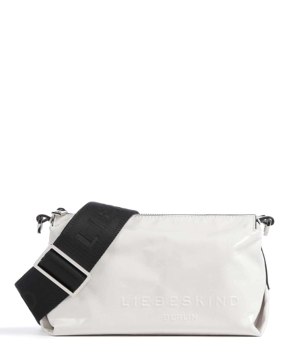 Сумка через плечо Elvira из мелкозернистой кожи. Liebeskind, белый 
Сумка через плечо Elvira из мелкозернистой кожи. Liebeskind, белый