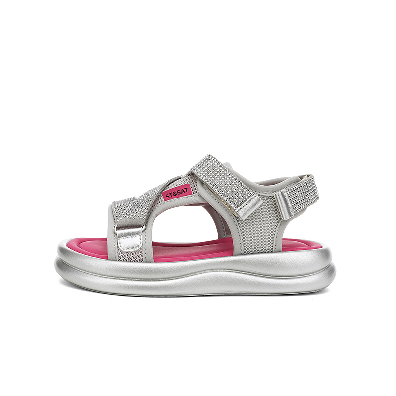 Износостойкие дышащие сандалии на низком ходу для детей ST&SAT, серебро
Износостойкие дышащие сандалии на низком ходу для детей ST&SAT, серебро