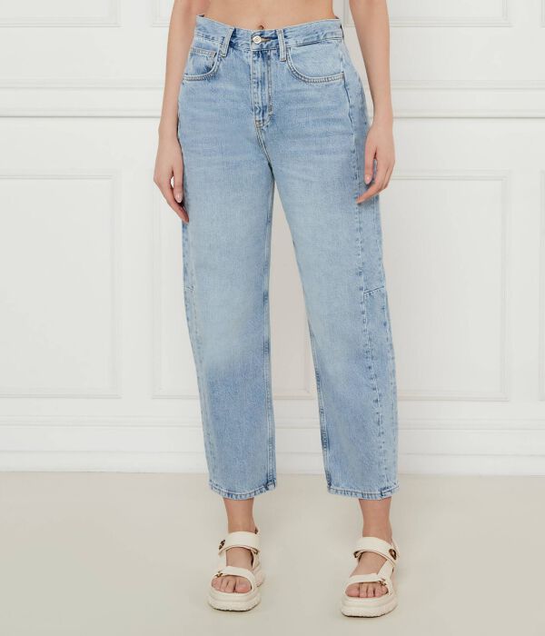 Джинсы культовый бочонок Regular fit Liu Jo, синий
Джинсы культовый бочонок Regular fit Liu Jo, синий