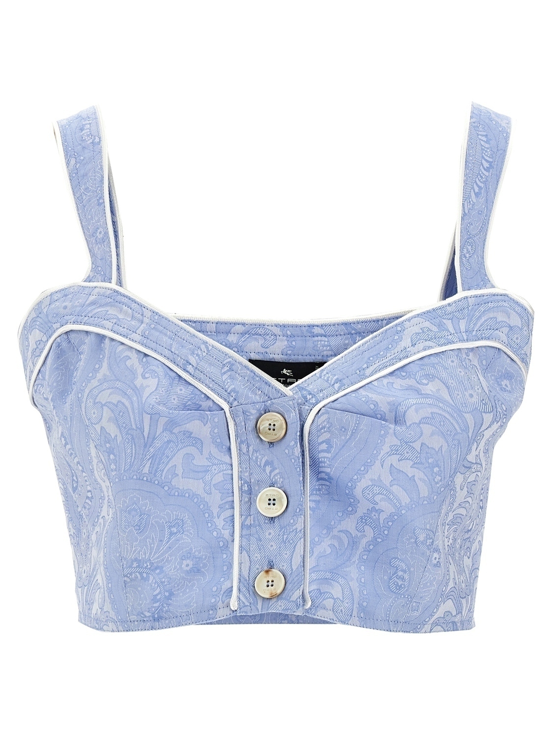 Топ "Пейсли" ETRO, светло-голубой
Топ "Пейсли" ETRO, светло-голубой