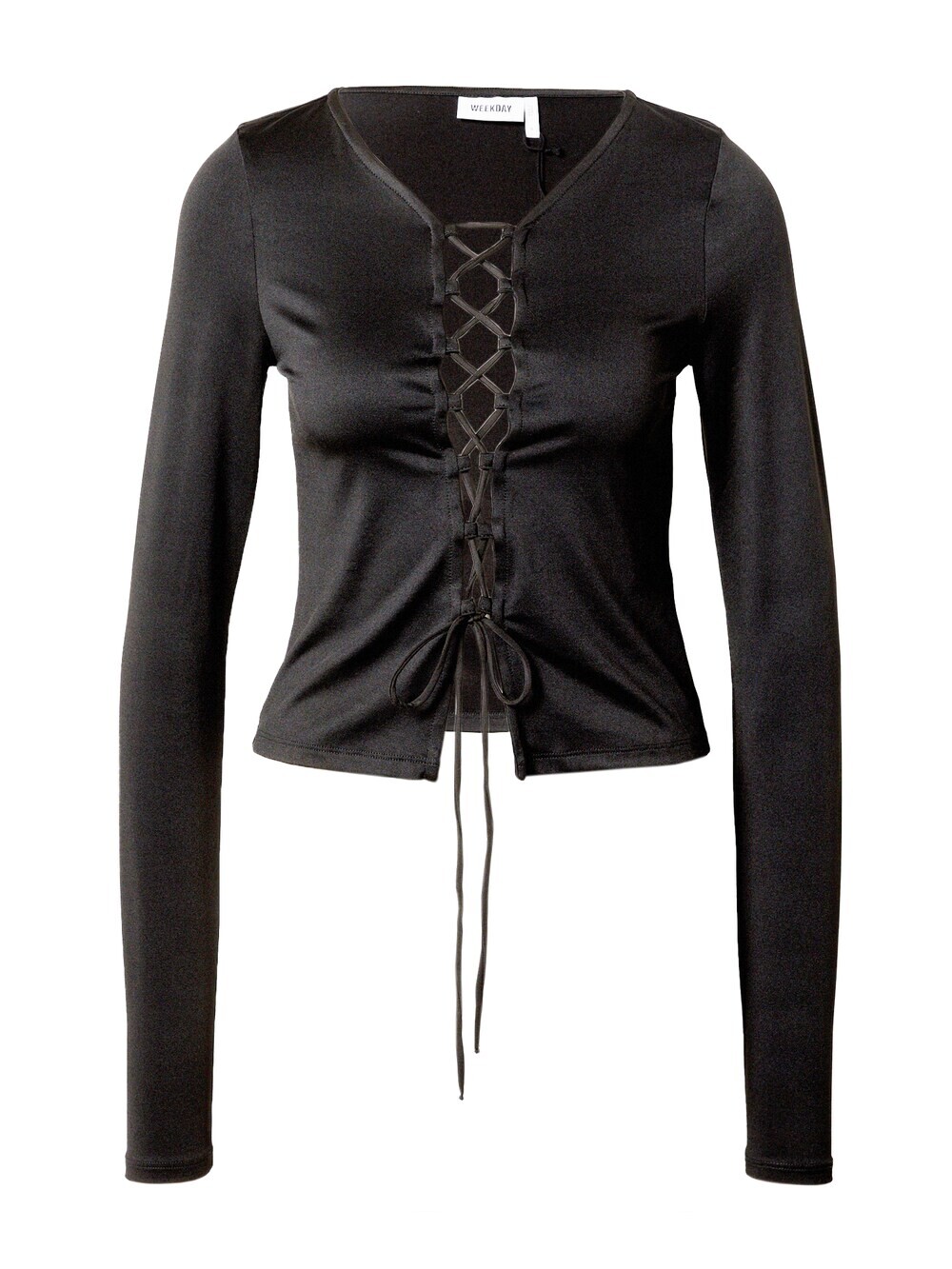 Рубашка WEEKDAY, черный
Рубашка WEEKDAY, черный