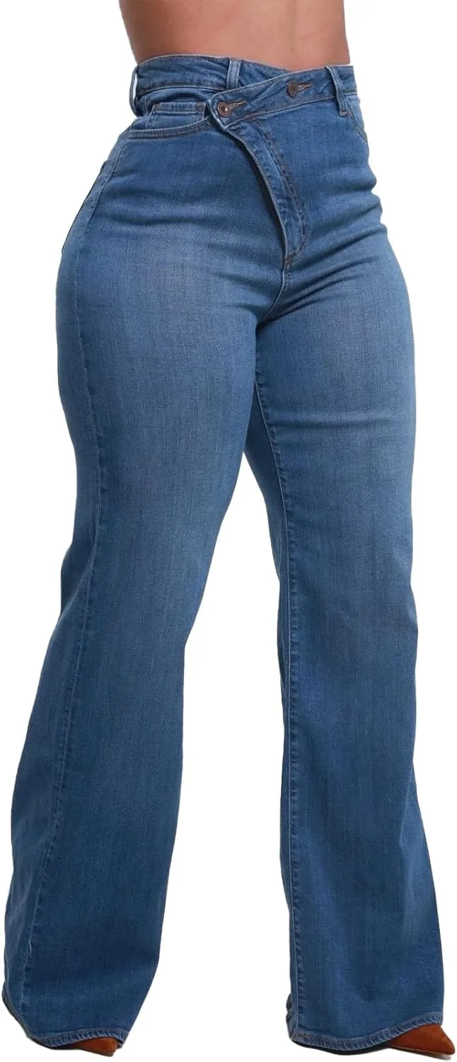 LaiyiVic широкие джинсы для женщин High Waisted Stretchy Straight
LaiyiVic широкие джинсы для женщин High Waisted Stretchy Straight