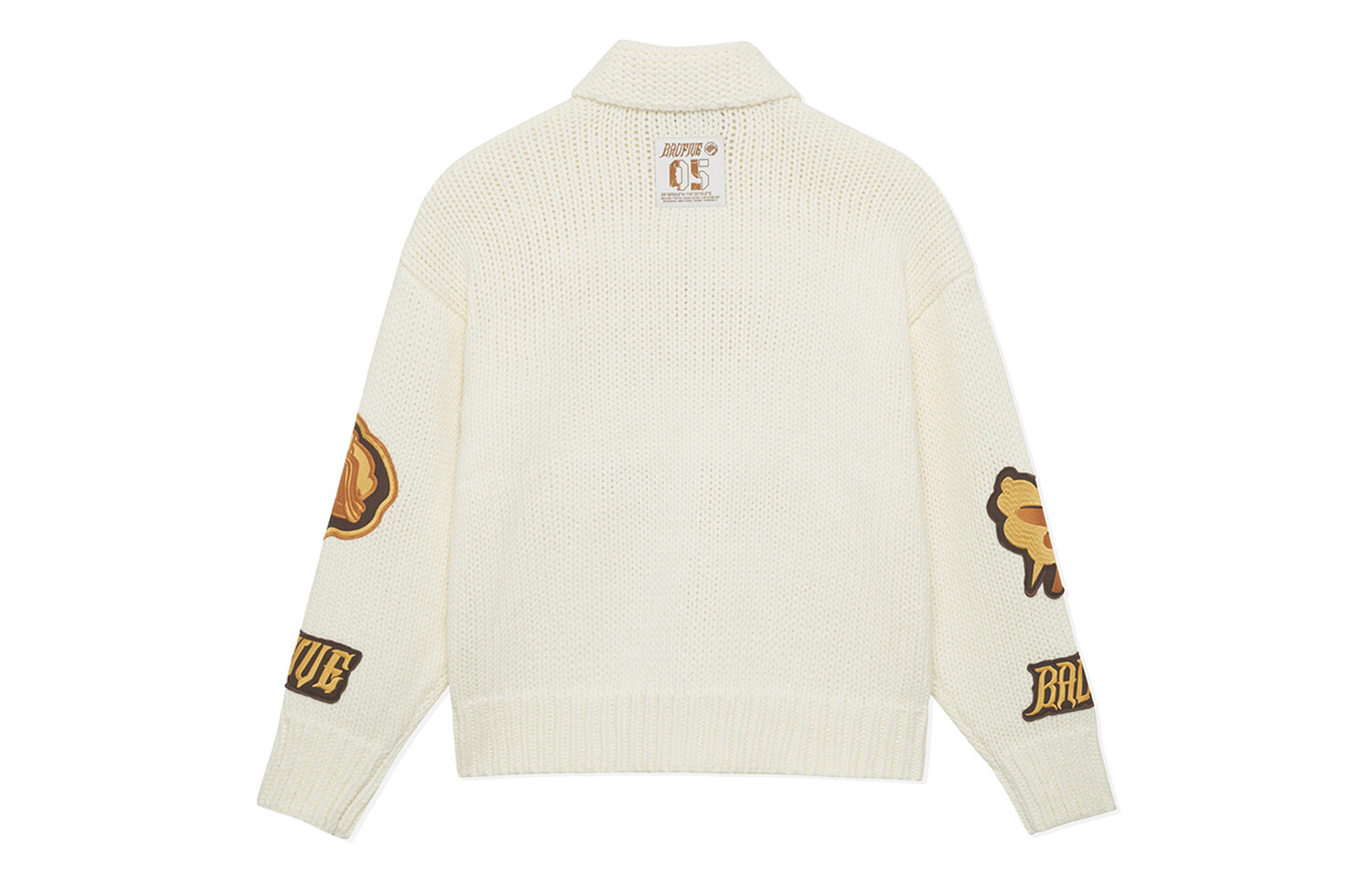 Badfive свитер мужской Off White Lining, кремовый
Badfive свитер мужской Off White Lining, кремовый