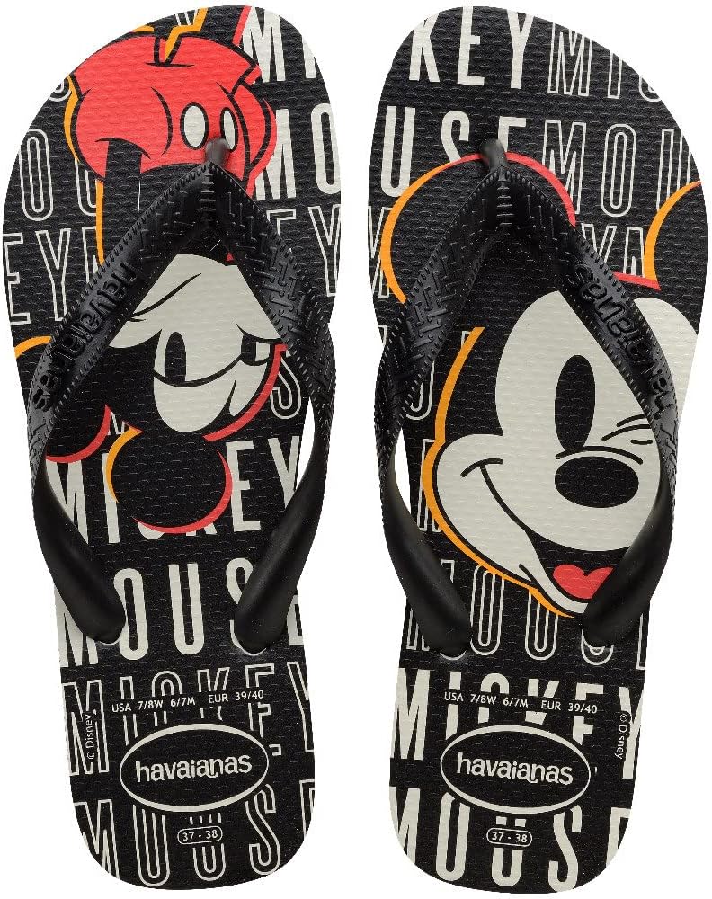 Вьетнамки Havaianas Top Disney, унисекс для взрослых, белый/черный
Вьетнамки Havaianas Top Disney, унисекс для взрослых, белый/черный