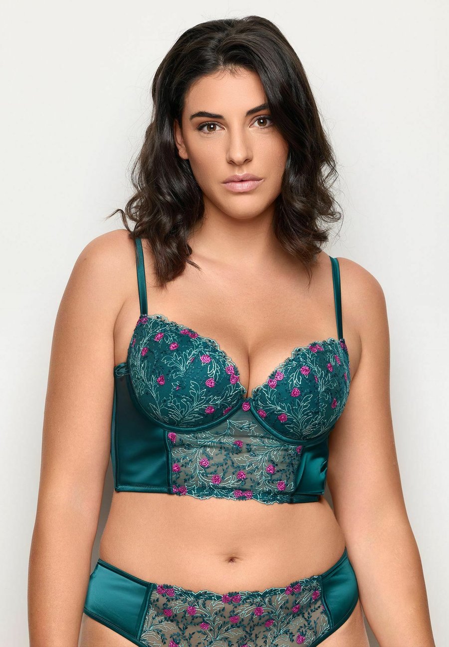 Бюстгальтер Yamamay BERRY, Dark Green
Бюстгальтер Yamamay BERRY, Dark Green