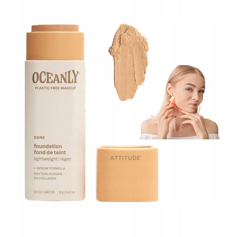 DUNE Attitude Natural Creamy Light Coverage Foundation Stick
DUNE Attitude Natural Creamy Light Coverage Foundation Stick