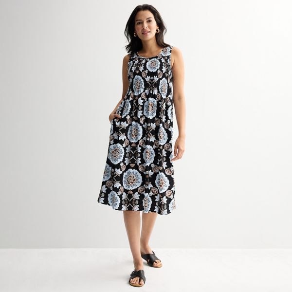 Мини-платье с плиссировкой миди Croft & Barrow, цвет black craft tile
Мини-платье с плиссировкой миди Croft & Barrow, цвет black craft tile